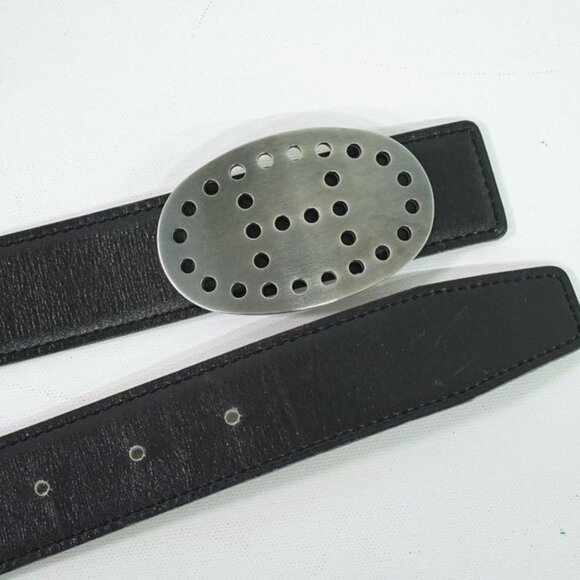 Hermes Evelyne Reversible Belt Leather Black Brown main image 9